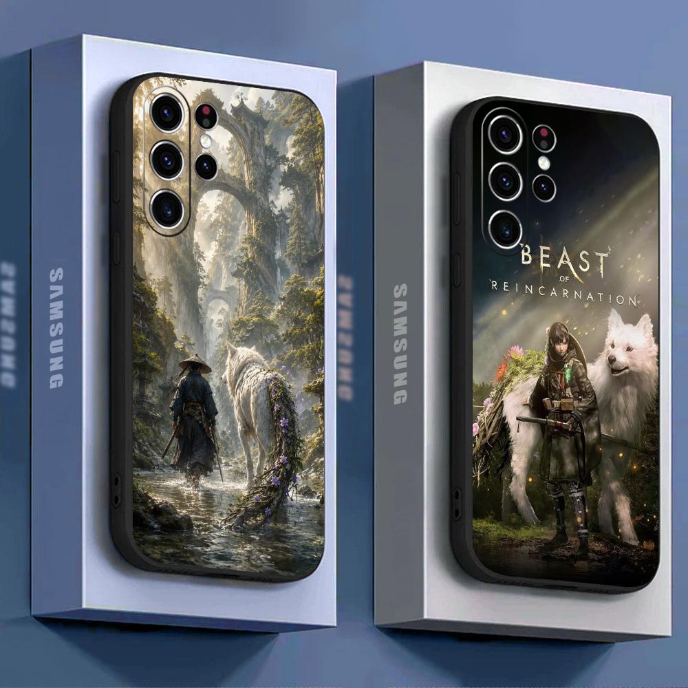Phone Cases Samsung S24 - Cartoon Cool Beast of Reincarnation Telefoonhoesje