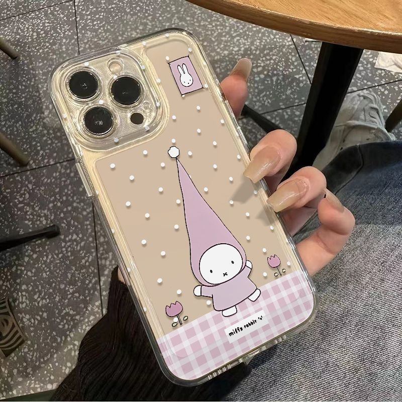 Phone Cases Highpoint - Anime Cartoon Miffy Hoge Puntmuts Telefoonhoesje