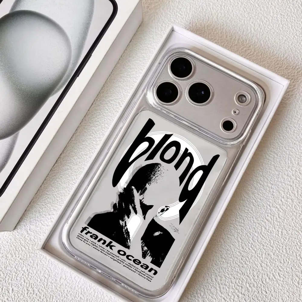 Phone Cases Transparent - Singer Frank Blonde Oceans Hot Telefoonhoesje