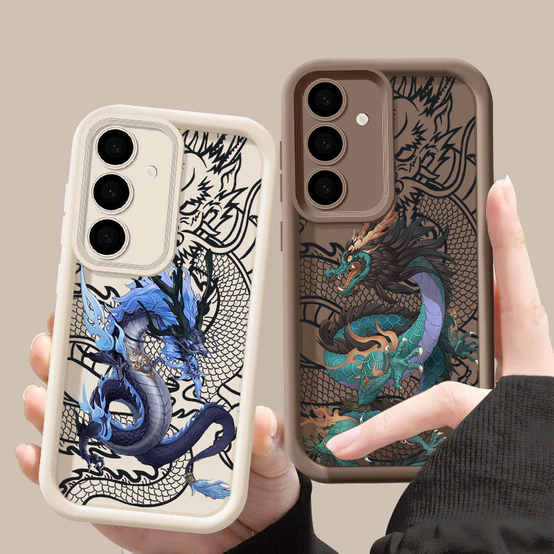 Phone Cases Samsung S24 - Dragon Cool East God S26Ultra Hoesje