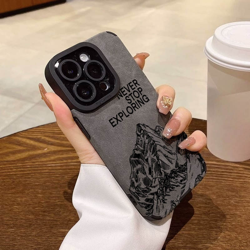 Phone Cases Like Loopy - Modieus 'Never Stop Exploring' telefoonhoesje voor