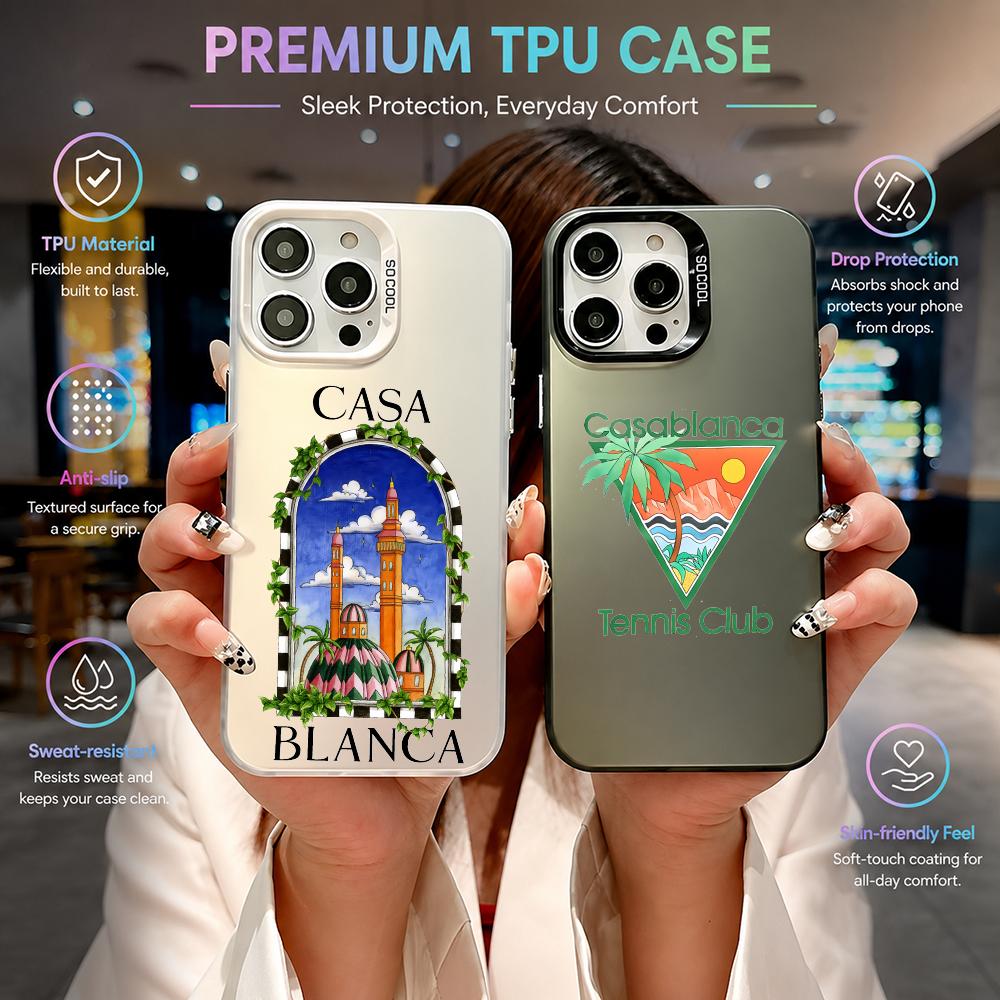 Phone Cases Classy - Luxe Casablancas telefoonhoesje voor iPhone 17