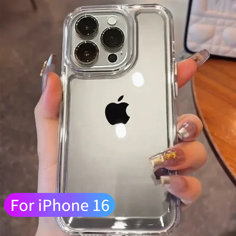 Phone Cases Classy - Luxe Siliconen Transparante Zware Schokbestendige Case
