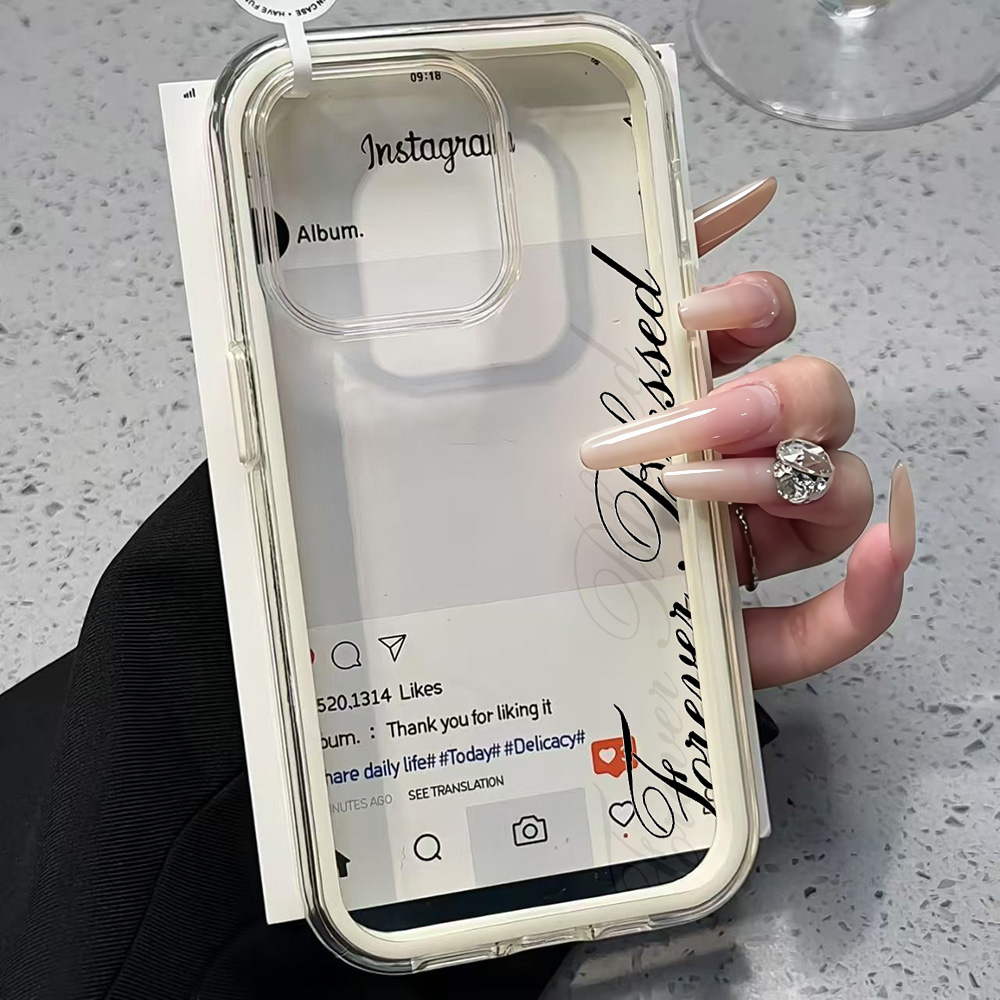 Altijd Gezegend Simpele Transp - Phone Cases Transparent recensie en prijs