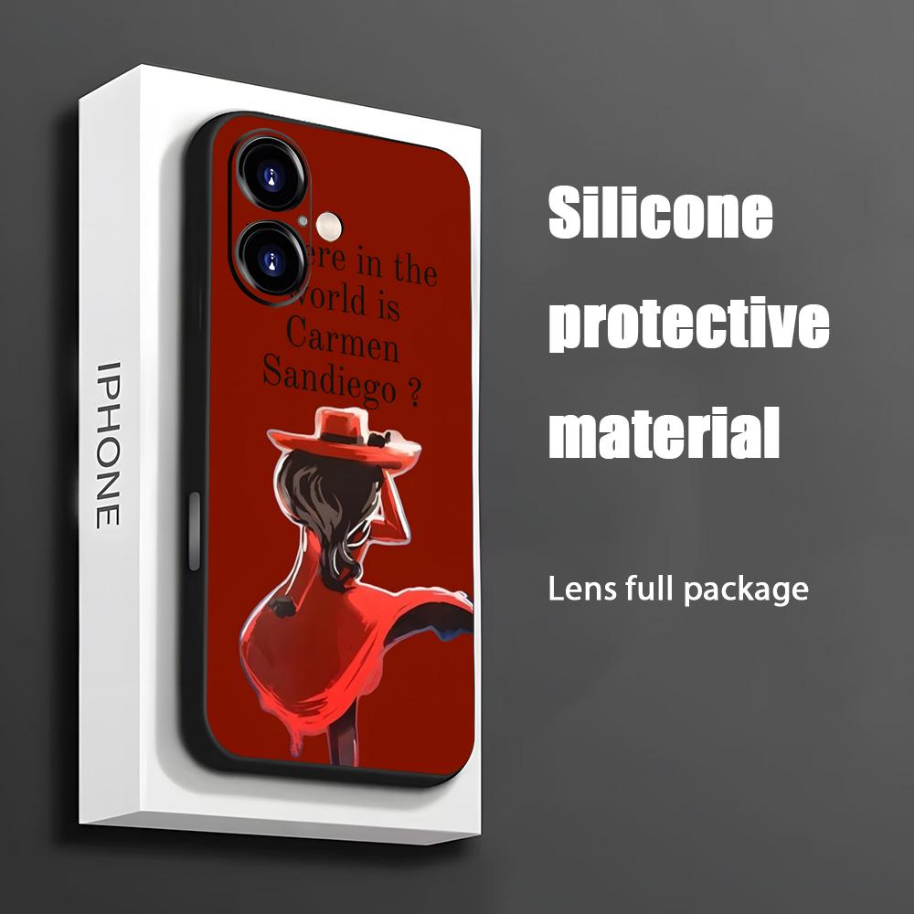 Hot Carmen Sandiego Cartoon Te - Phone Cases Like Loopy recensie en prijs