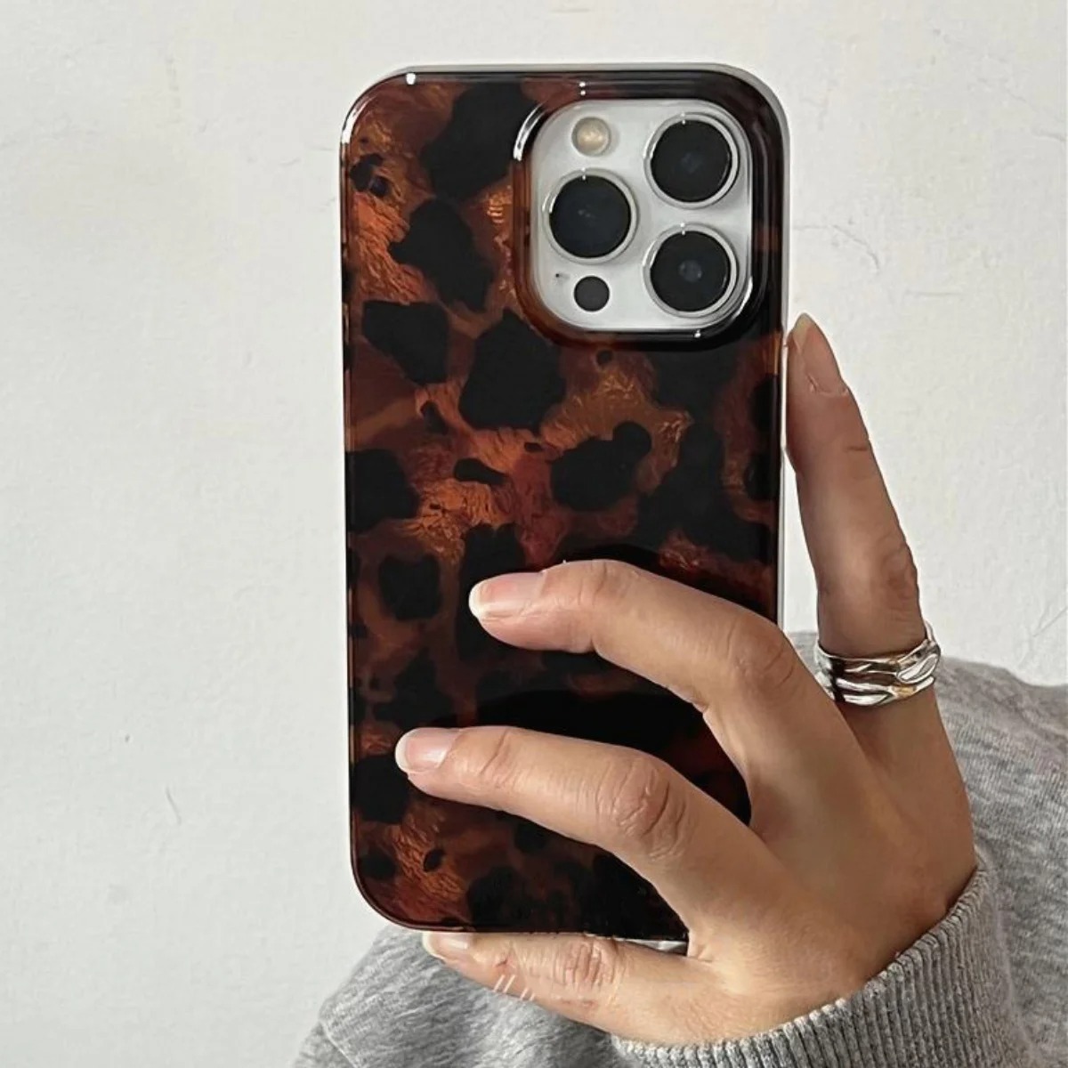 Retro Amber Textuur Laser Tele - Phone Cases Like Loopy recensie en prijs