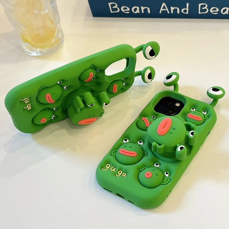 Cartoon siliconen telescopisch - Phone Cases Ugly recensie en prijs