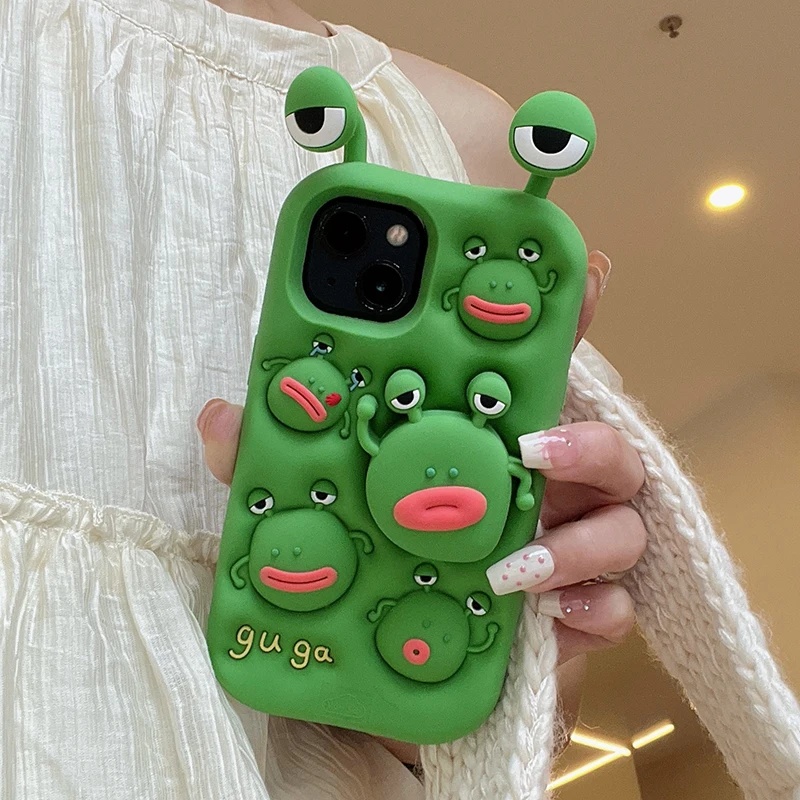 Cartoon siliconen telescopisch - Phone Cases Ugly recensie en prijs