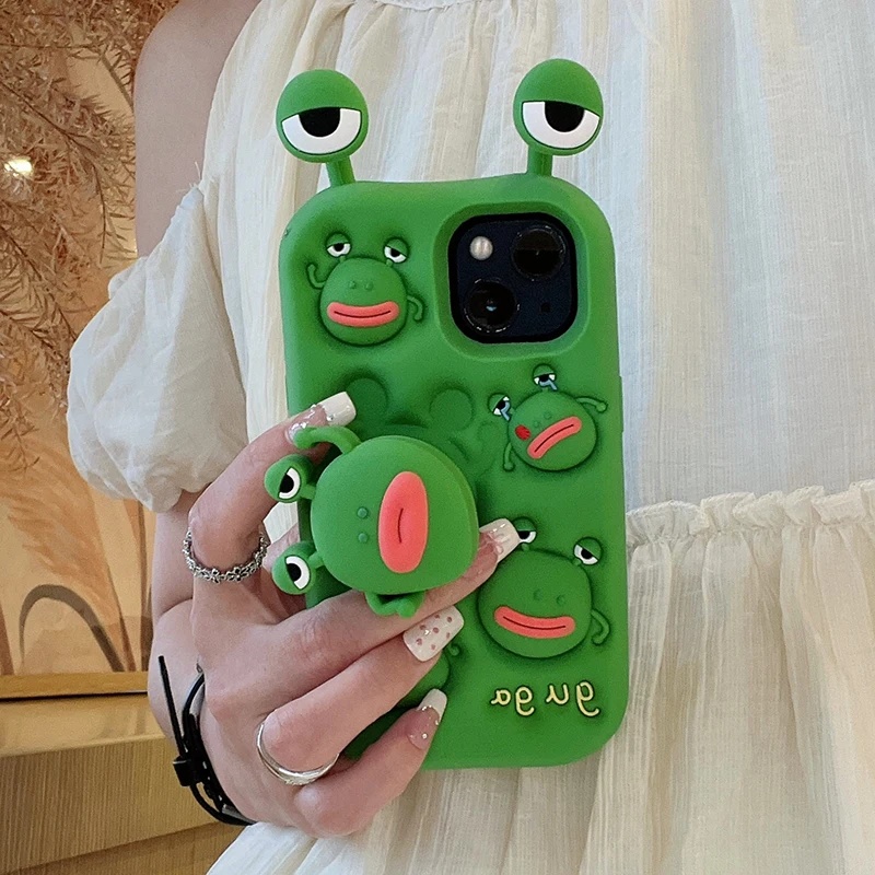 Cartoon siliconen telescopisch - Phone Cases Ugly recensie en prijs