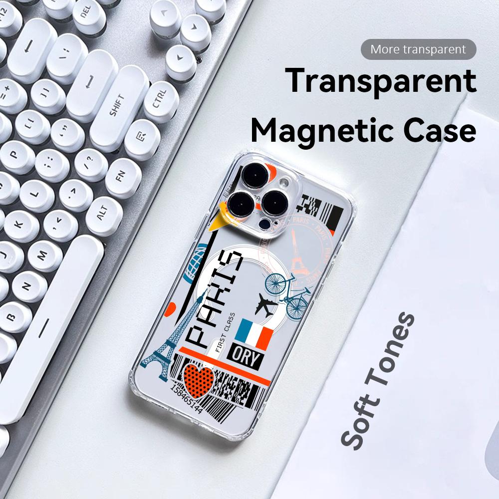 Vliegticket Frankrijk Telefoon - Phone Cases Transparent recensie en prijs