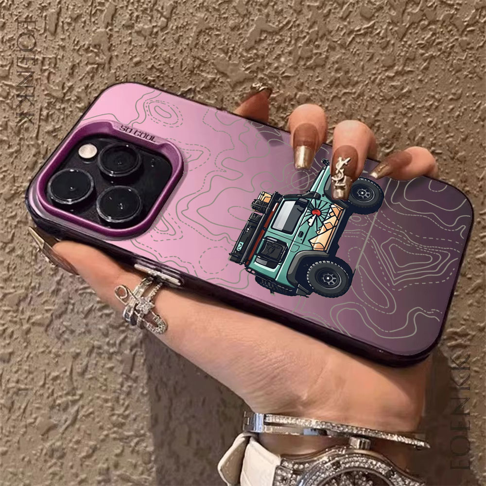 Simpele autopatroon telefoonho - Phone Cases Like Loopy recensie en prijs