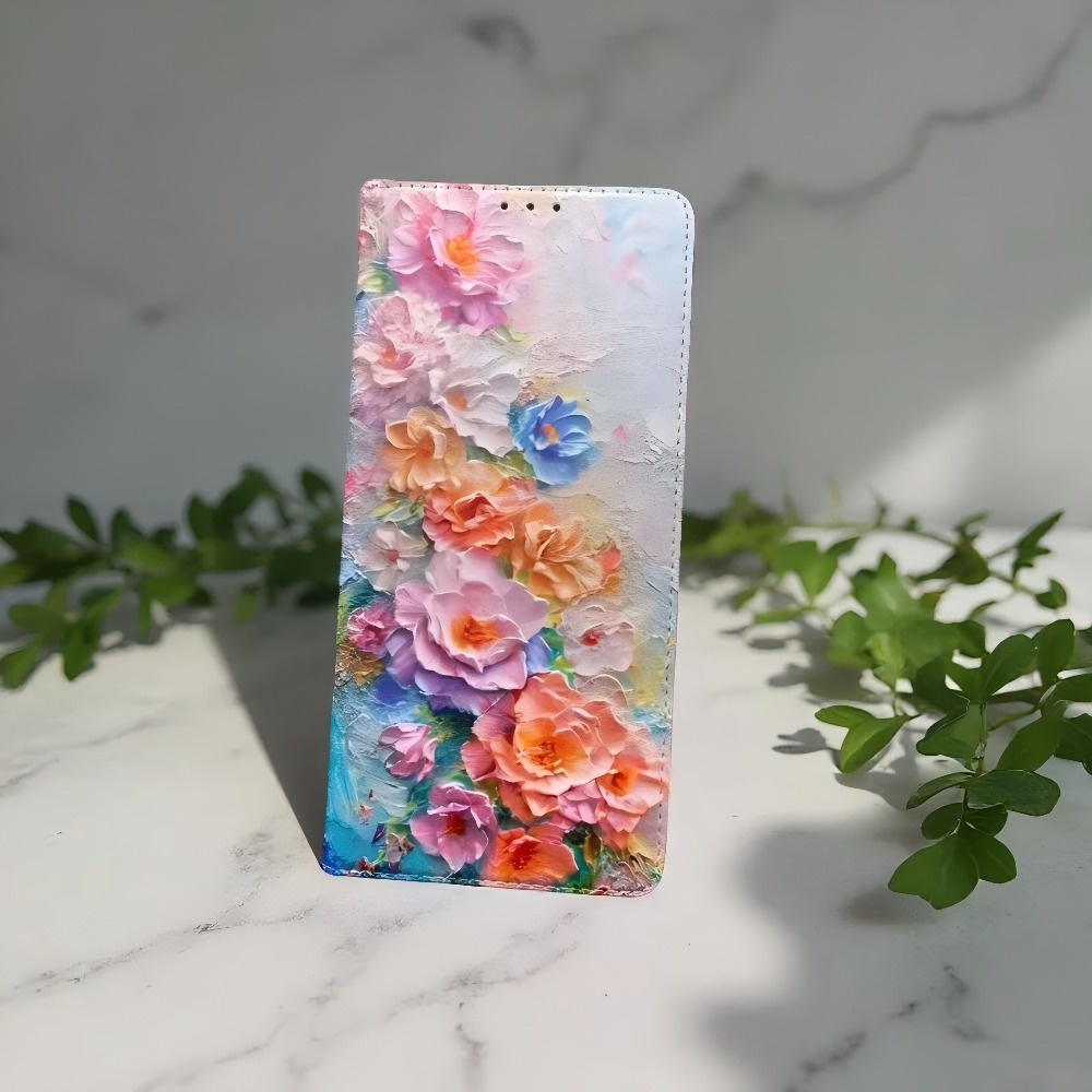 Geschilderde magnetische flip  - Phone Cases Samsung S24 recensie en prijs