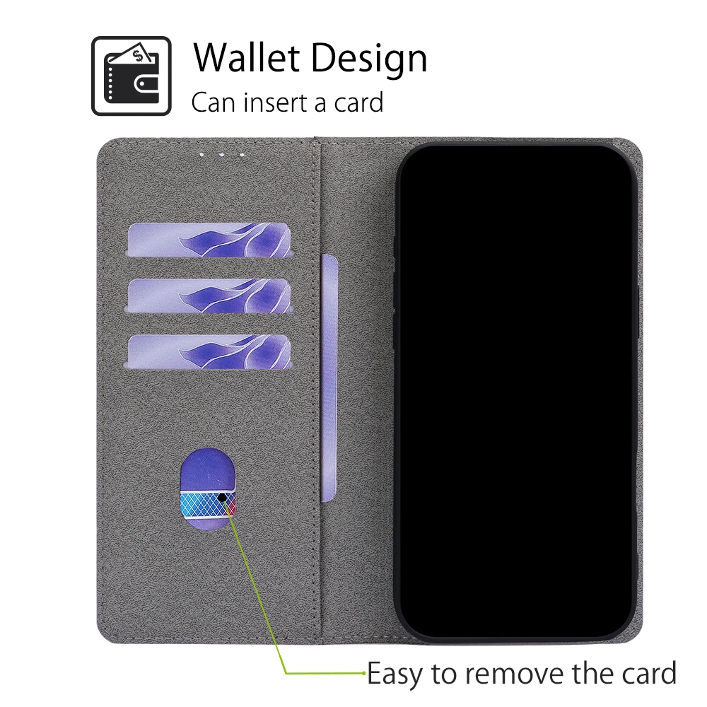 Geschilderde magnetische flip  - Phone Cases Samsung S24 recensie en prijs