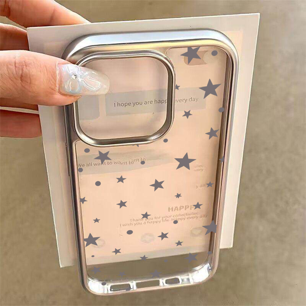 Y2K Stars Fashion Transparante - Phone Cases Transparent recensie en prijs