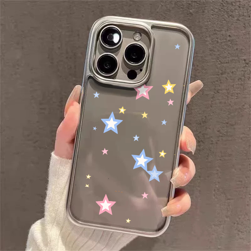 Y2K Stars Fashion Transparante - Phone Cases Transparent recensie en prijs