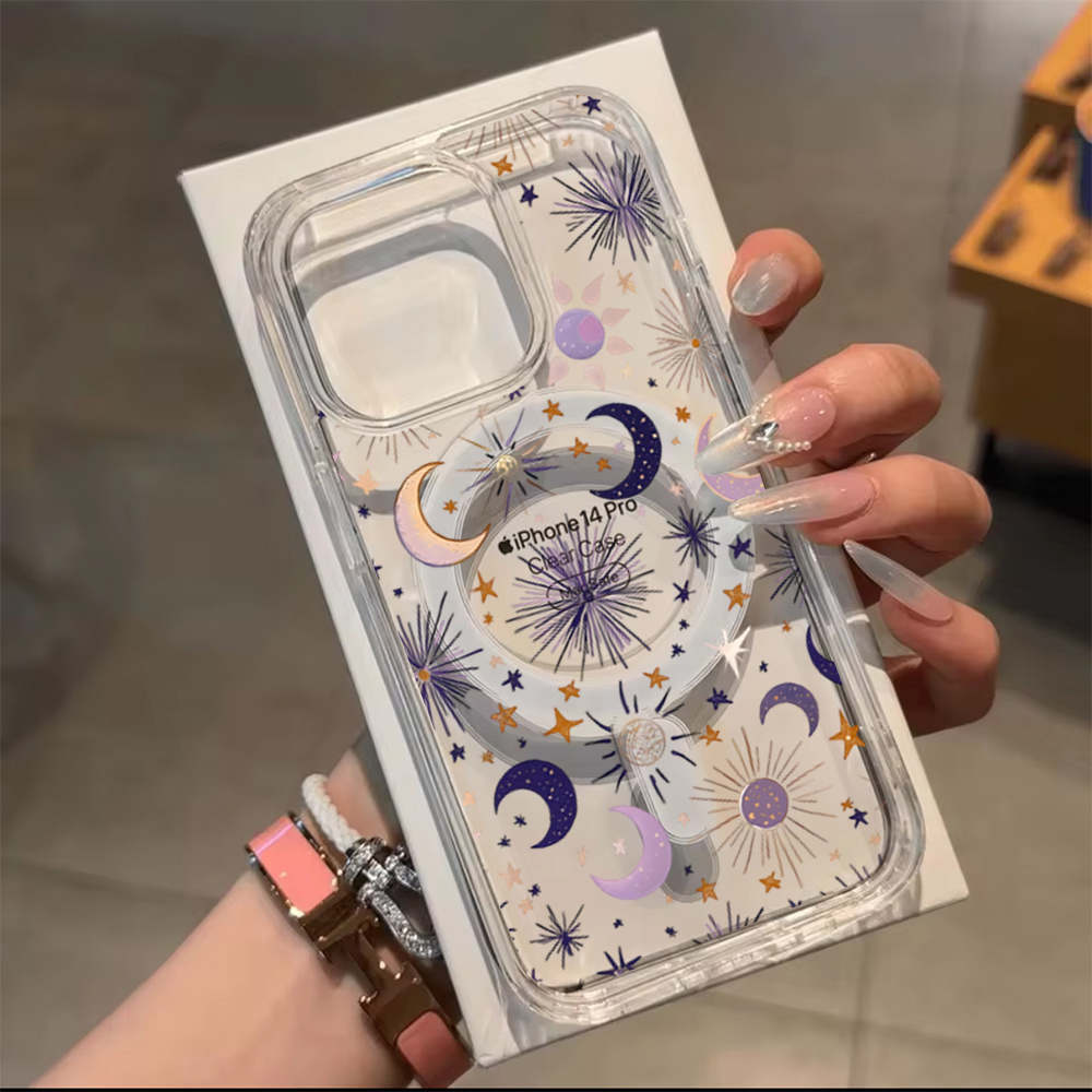 Romantische Zon Maan Sterren T - Phone Cases Transparent recensie en prijs