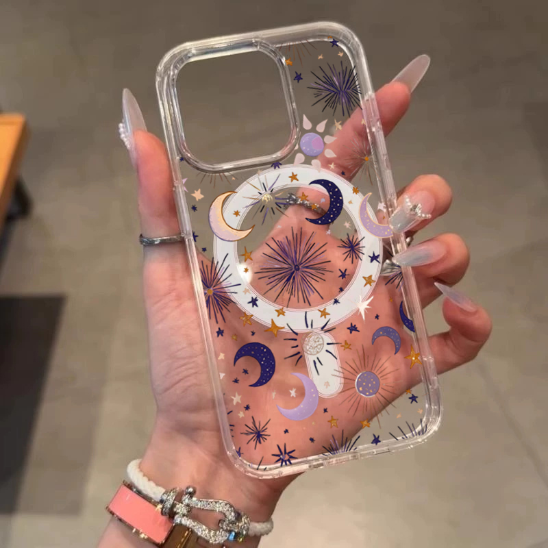 Romantische Zon Maan Sterren T - Phone Cases Transparent recensie en prijs