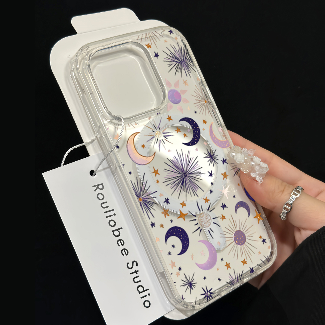 Romantische Zon Maan Sterren T - Phone Cases Transparent recensie en prijs