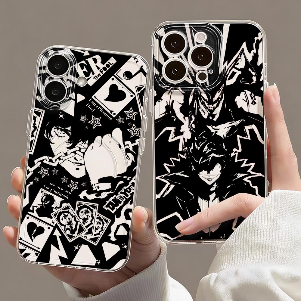 Game P-Persona 5 Telefoonhoesj - Phone Cases Transparent recensie en prijs