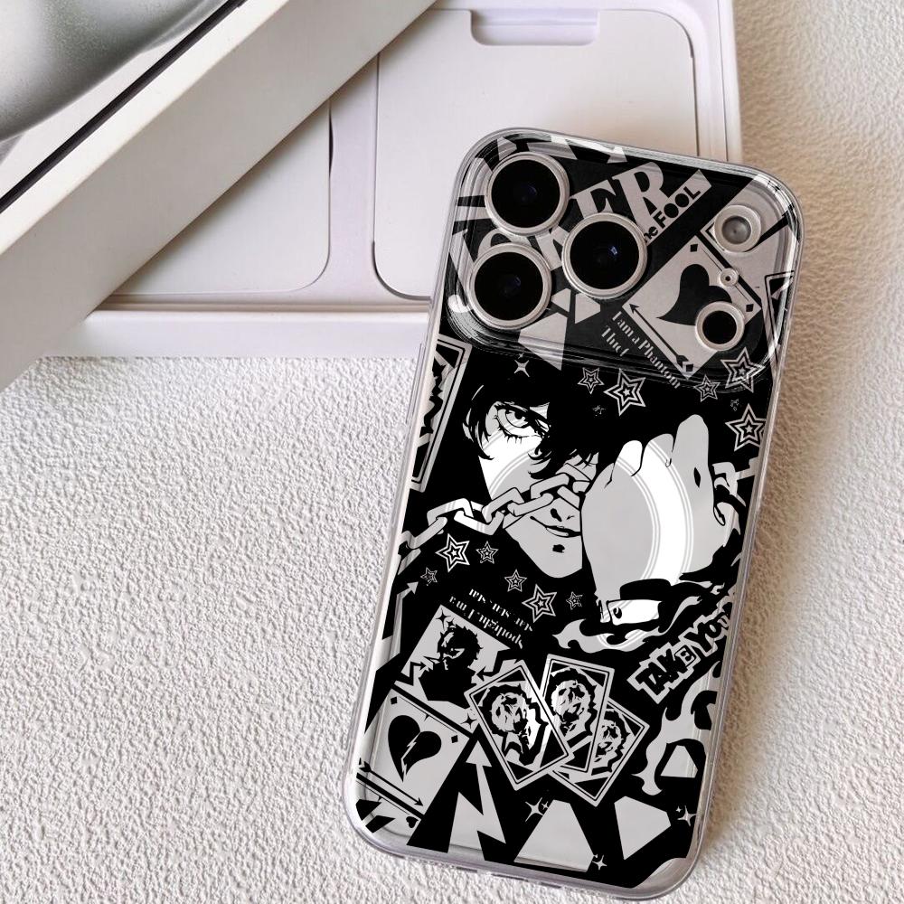 Game P-Persona 5 Telefoonhoesj - Phone Cases Transparent recensie en prijs