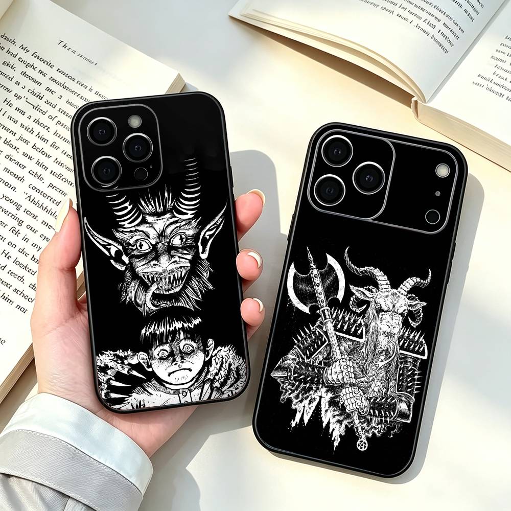 Lelijke K-krampus kunst Zwarte - Phone Cases Ugly recensie en prijs